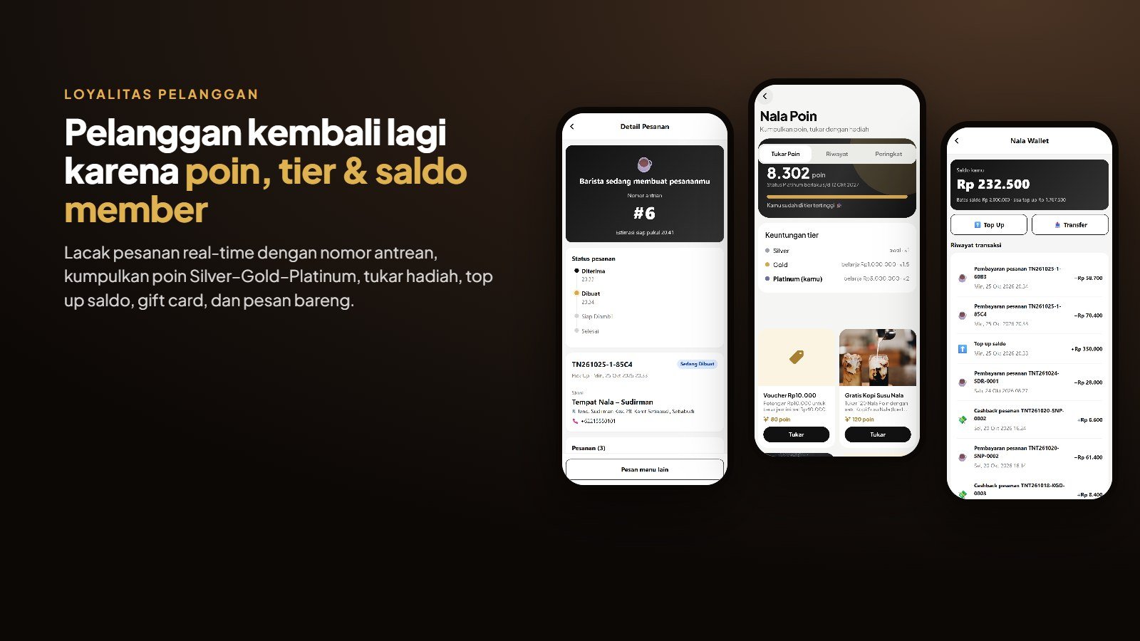 Pratinjau 2 — Aplikasi Resto & Kafe — Source Code Pemesanan Online, POS, KDS + Aplikasi Android