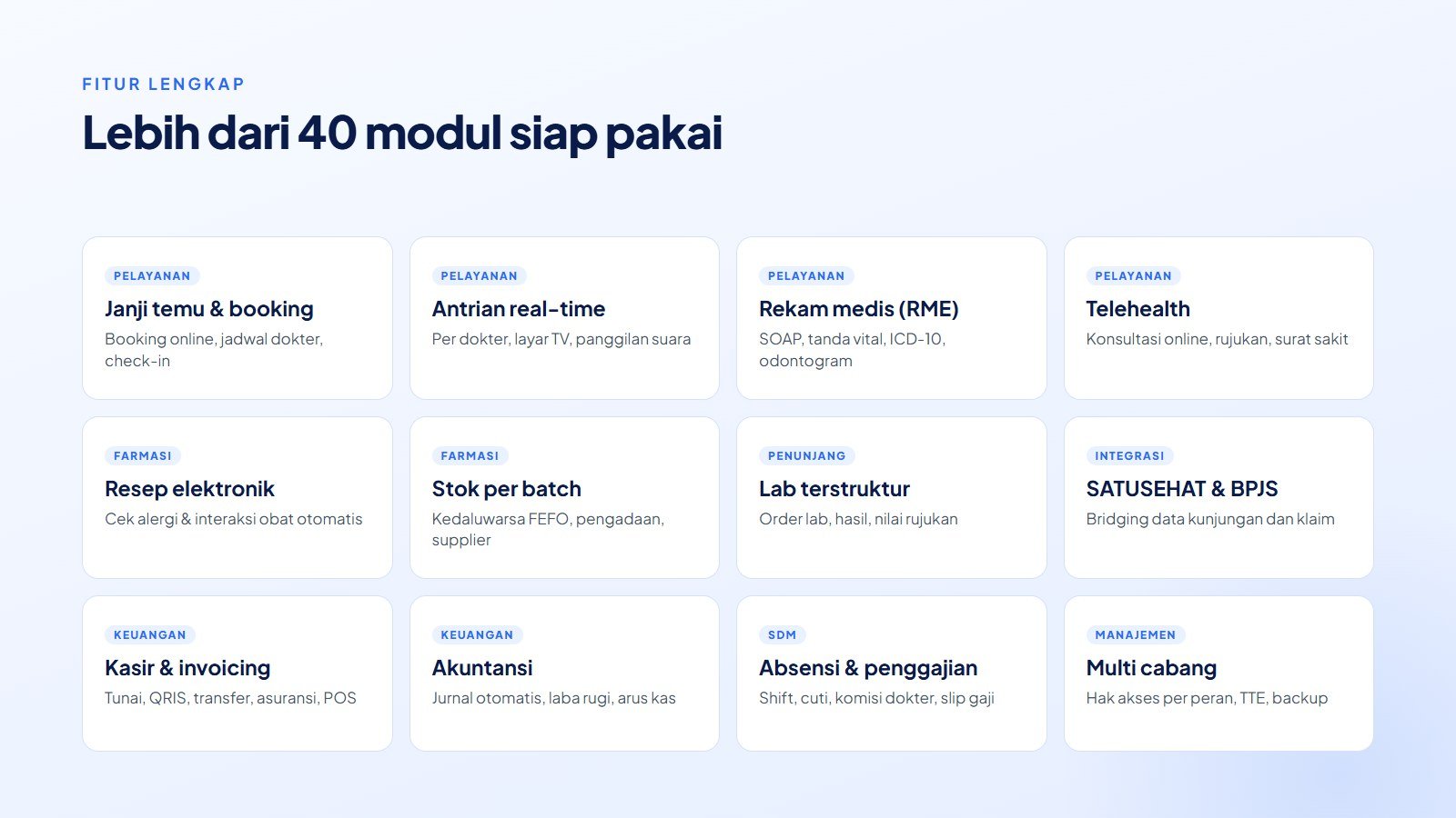 Pembuatan Sistem Klinik — Rekam Medis Elektronik, Antrian Online, Apotek & Kasir + Aplikasi Android — foto 7