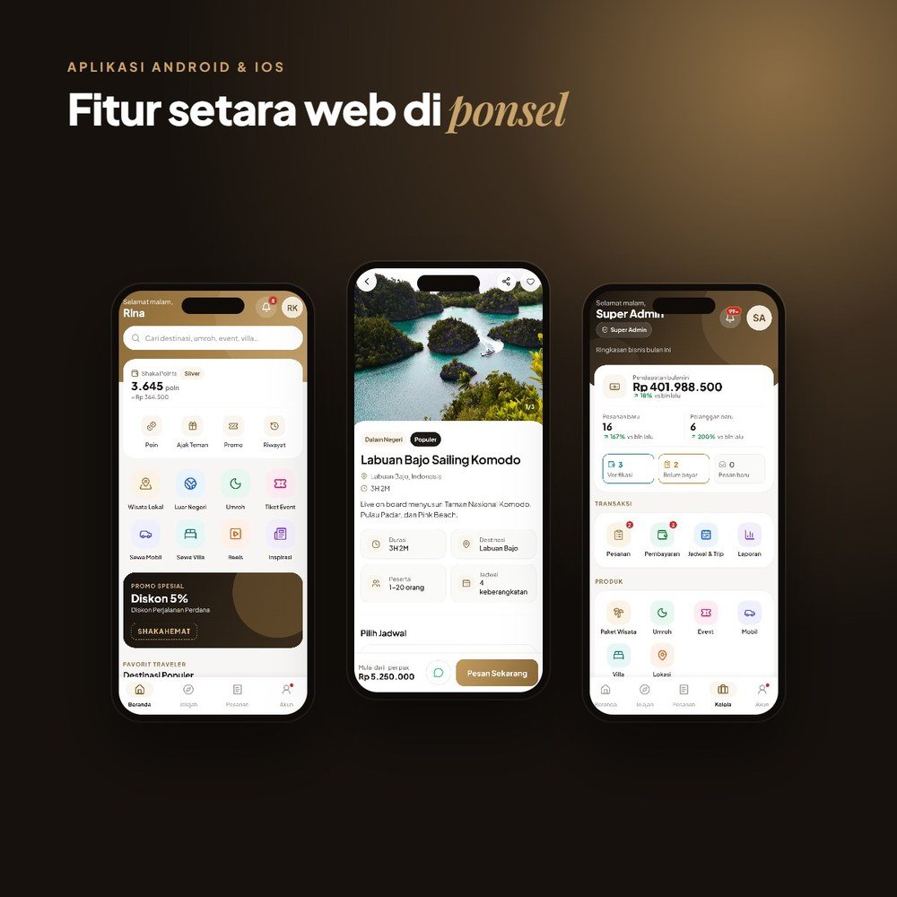 Pembuatan Website & Aplikasi Travel Agent — Paket Wisata, Umroh, Tiket Event & Rental — foto 3
